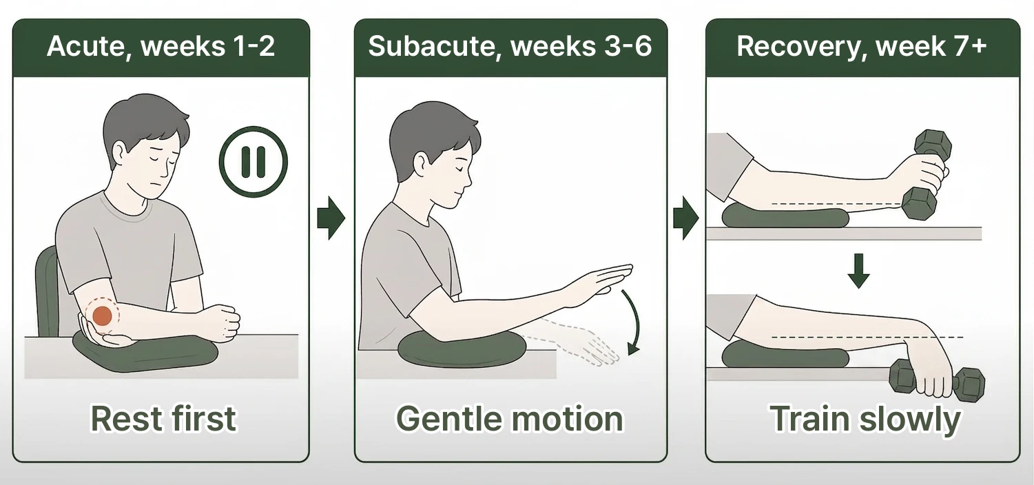 Stage-by-Stage Exercise Guide illustration