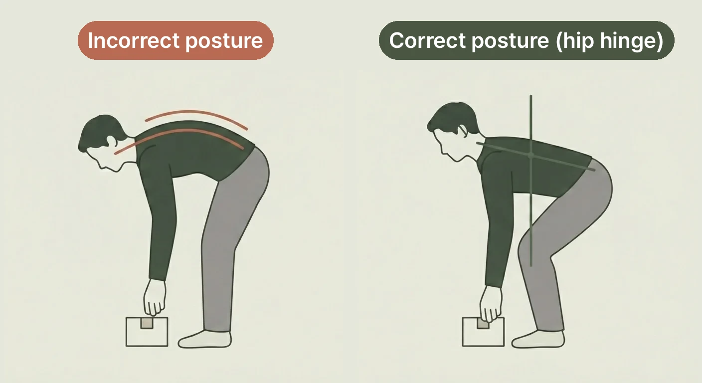 Hip Hinge Isn't Always Necessary illustration